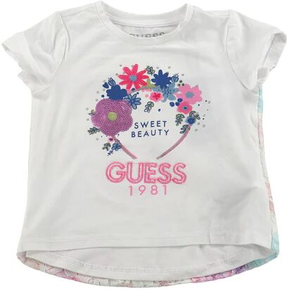 GUESS T-Shirt Bimba Art K3ri20 K6yw0 P-E 23 Colore Pure White Misura A Scelta PURE WHITE