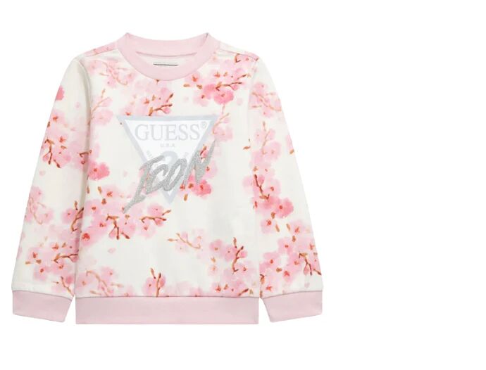 Guess Felpa Bimba Art K4rq00a Aka6r3 CHERRY BLOSSOM PRINT