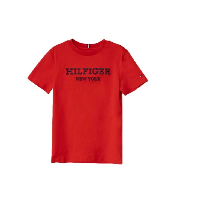 Tommy Hilfiger T-Shirt Bimbo Art Kb0kb08680 FIERCE RED
