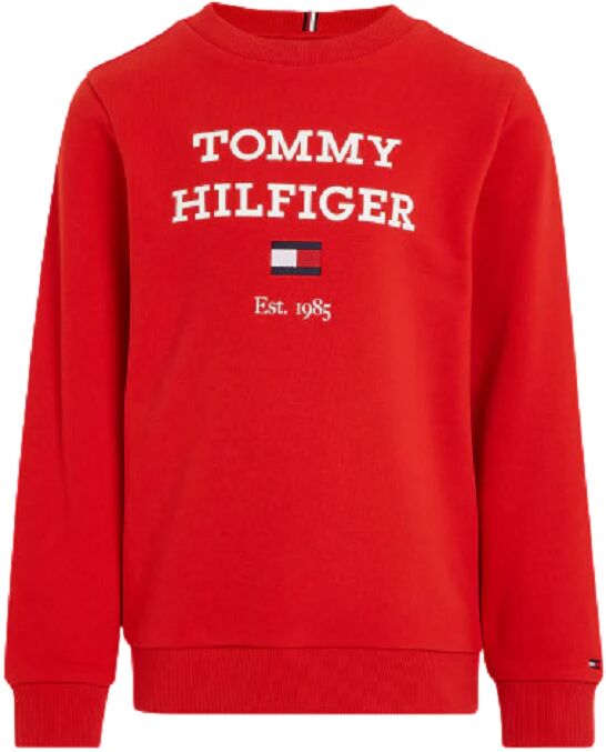 Tommy Hilfiger Felpa Bimbo Art Kb0kb08713 FIERCE RED