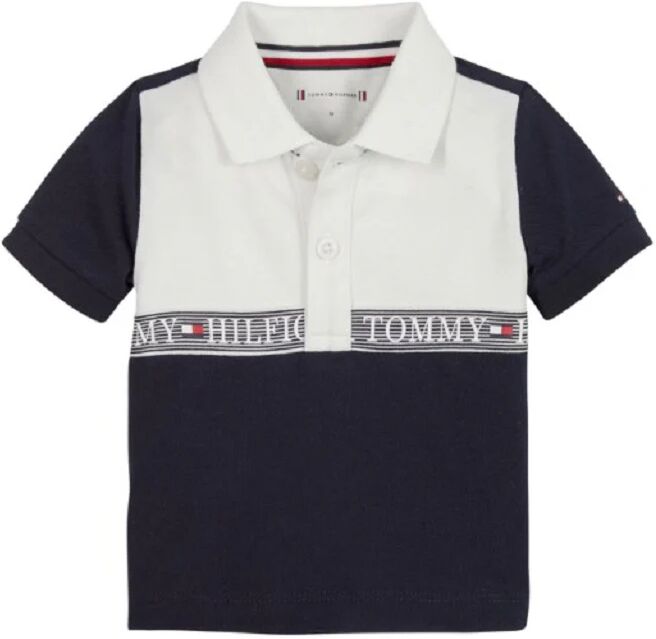 Tommy Hilfiger Polo Bimbo Art. Kn0kn01611 P-E 23 Colore Foto Misura A Scelta DESERT SKY