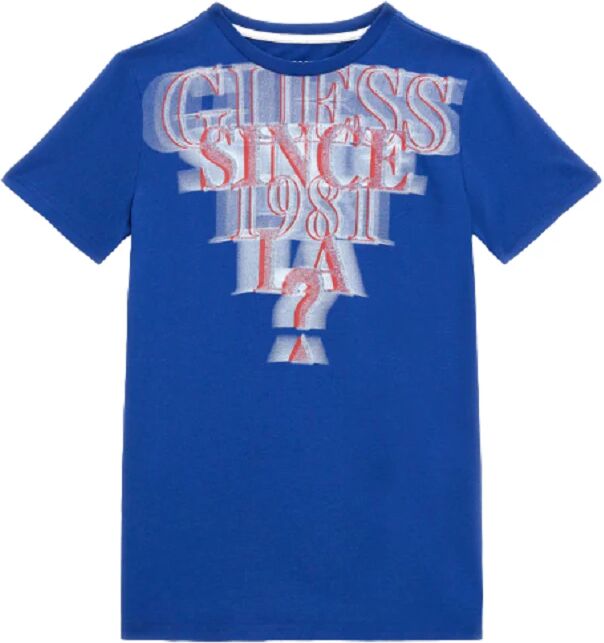 Guess T-Shirt Bimbo Art L4ri12a Ak8hm4 BLUE MAYA