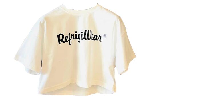 Refrigiwear T-Shirt Ragazza Art Rwg640 LATTE/NERO