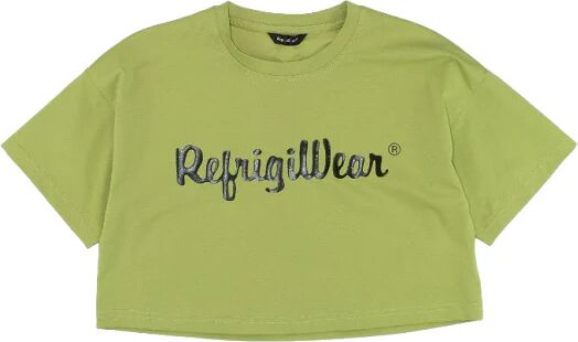 Refrigiwear T-Shirt Ragazza Art Rwg640 VERDE SALVIA/NERO