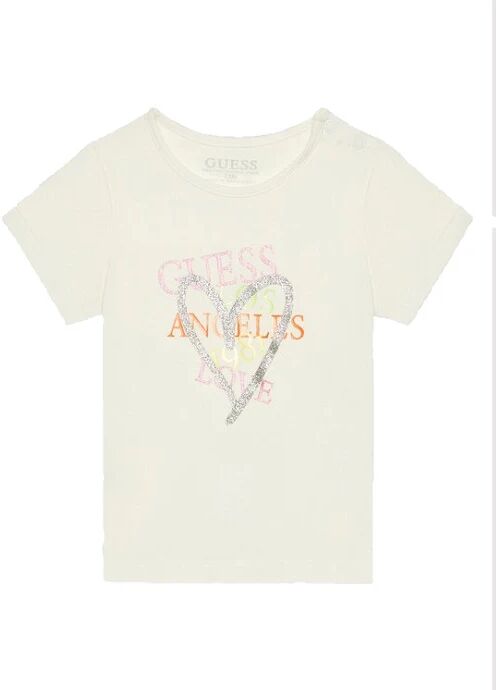 GUESS T-Shirt Bambina Art K2ri00 K6yw1 Colore E Misura A Scelta SALT WHITE