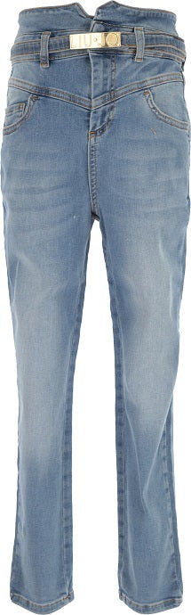 LIU JO Jeans Bimba Art Ga2167 D4268 Colore Foto Misura A Scelta DEN.BLUE BLOWER WASH