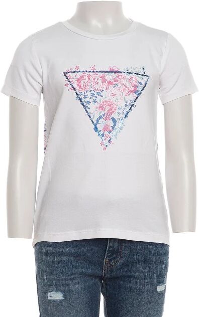 Guess T-Shirt Bimba Art K3gi20 K6yw3 Colore E Misura A Scelta GEOMETRIC FLOWERS