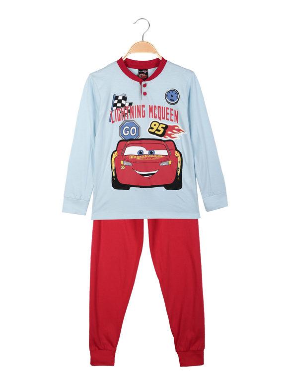 Disney Cars pigiama lungo in cotone bimbo Pigiami bambino Blu taglia 03