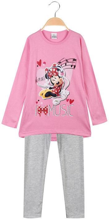 Disney Completo da bambina 2 pezzi Minnie Completi 3-16 Anni bambina Rosa taglia 06