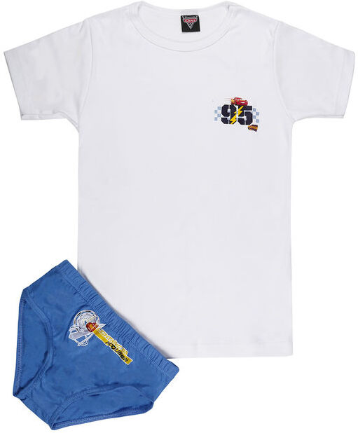 Disney Completo intimo da bambino 2 pezzi T-shirt + slip Completi Intimi bambino Bianco taglia 05/06