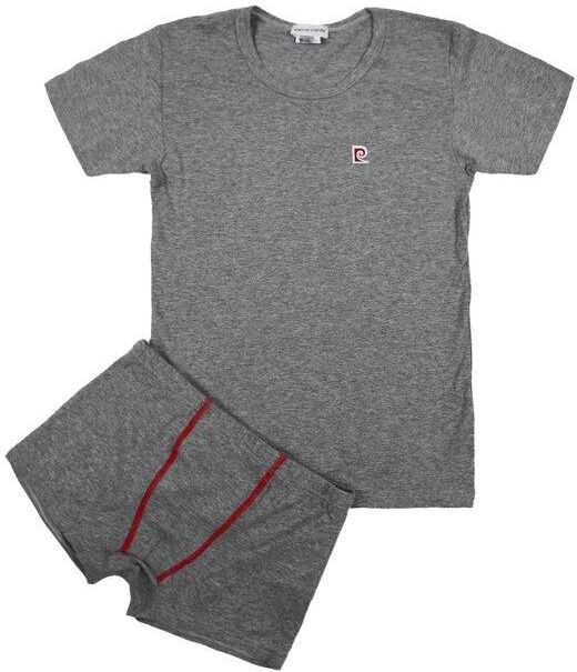 Pierre Cardin Coordinato intimo t-shirt + boxer Completi Intimi bambino Grigio taglia 09/10