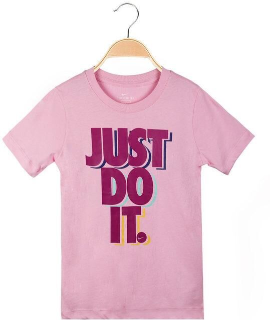 Nike CU4569 654 JUST DO T-shirt ragazze T-Shirt e Top bambina Rosa taglia XL