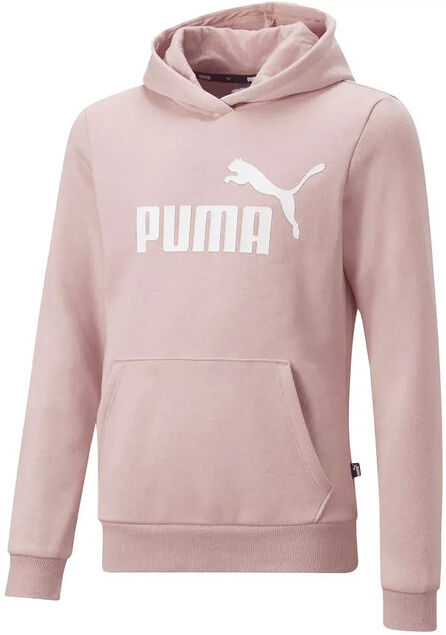 Puma ESS BIG LOGO Felpa pesante da ragazza con cappuccio Felpe Pesanti bambina Rosa taglia 13/14