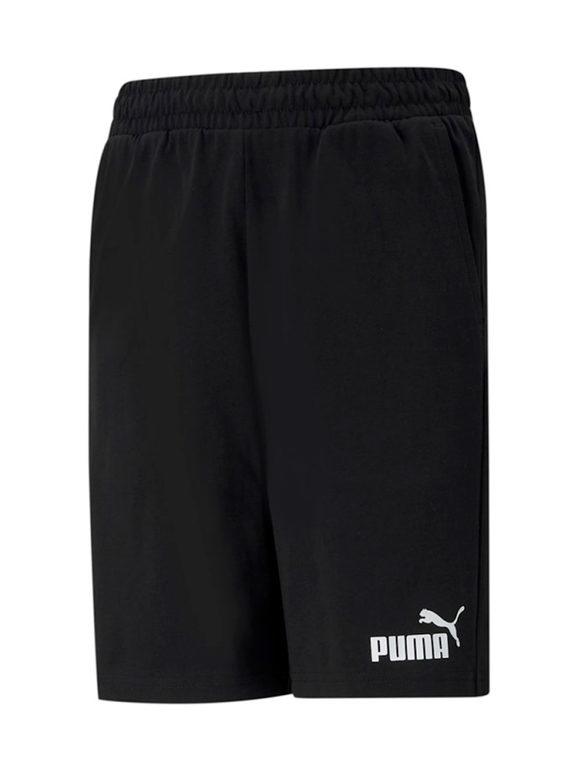 Puma Ess Jersery shorts Bermuda sportivi bambini Pantaloni e shorts bambino Nero taglia 10