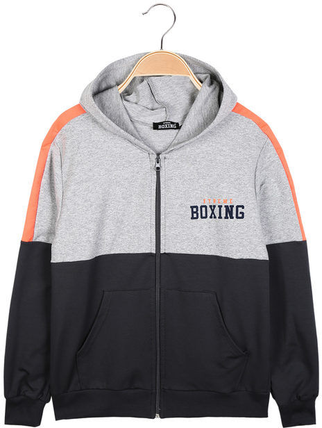 Xtreme Boxing Felpa con cappuccio da ragazzo Felpe Leggere bambino Grigio taglia 14