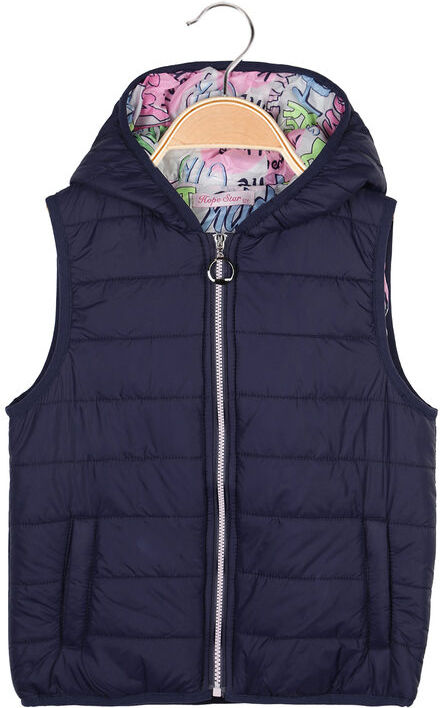 Hope Star Gilet imbottito da bambina Smanicato bambina Blu taglia 10