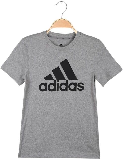 Adidas HE9281 T-shirt manica corta da ragazzo T-Shirt Manica Corta bambino Grigio taglia 15/16