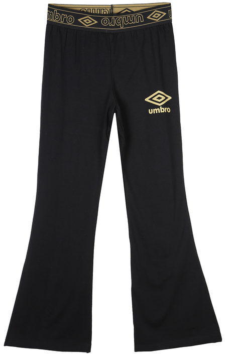 Umbro Leggings da ragazza a zampa Leggings bambina Nero taglia L