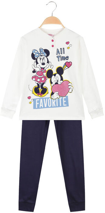 Disney Minnie pigiama da bambina felpato Pigiami bambina Bianco taglia 08