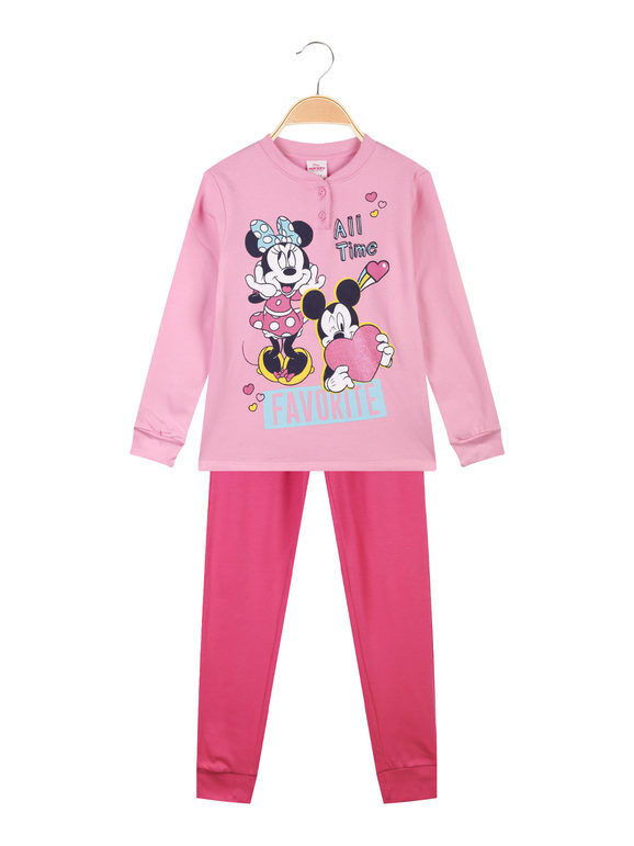 Disney Minnie pigiama da bambina felpato Pigiami bambina Fucsia taglia 08