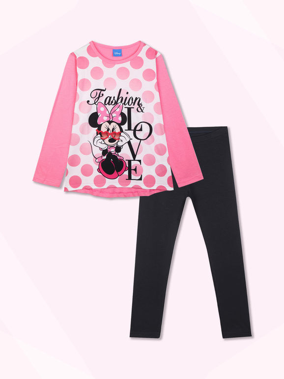 Disney Minnie pigiama leggero da bambina con stampa Pigiami bambina Rosa taglia 06