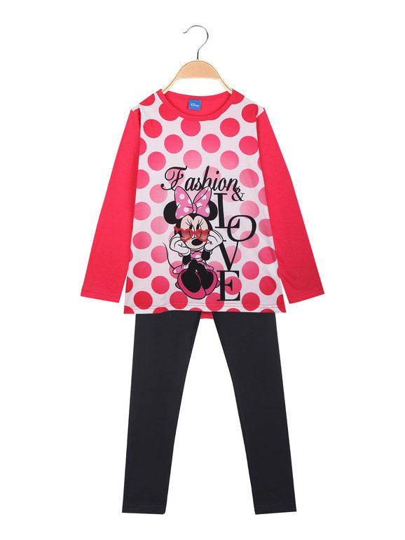 Disney Minnie pigiama leggero da bambina con stampa Pigiami bambina Fucsia taglia 05