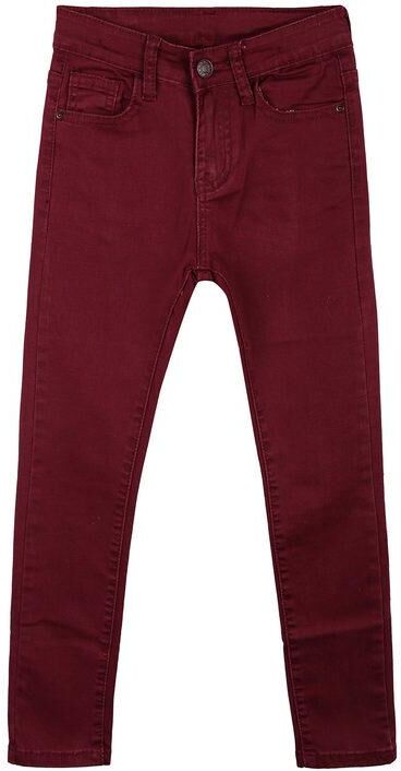 Angel Kids Pantaloni skinny bambina Pantaloni Casual bambina Rosso taglia 08