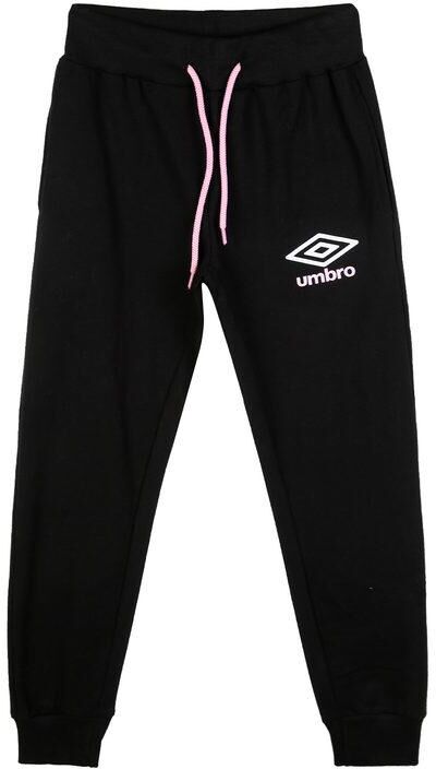 Umbro pantaloni tuta in felpa per bambini Pantaloni e shorts bambina Nero taglia 14