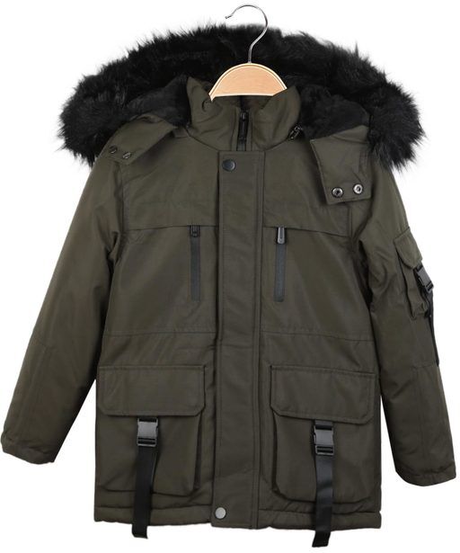 M&2 Kids M&2; Kids Parka imbottito da bambino Giacconi e Giubbotti bambino Verde taglia 04