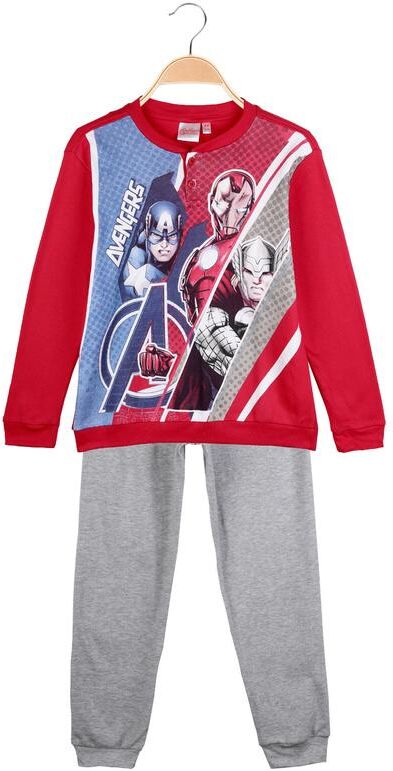 Marvel Pigiama avengers in cotone rosso Pigiami bambino Rosso taglia 03