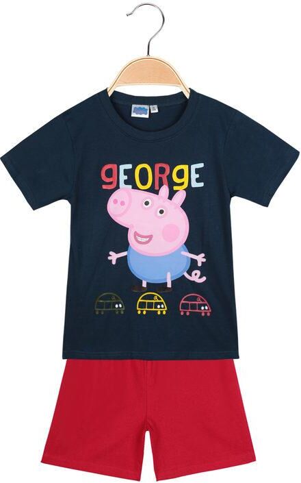 Peppa Pig Pigiama corto George Pigiami bambino Blu taglia 06