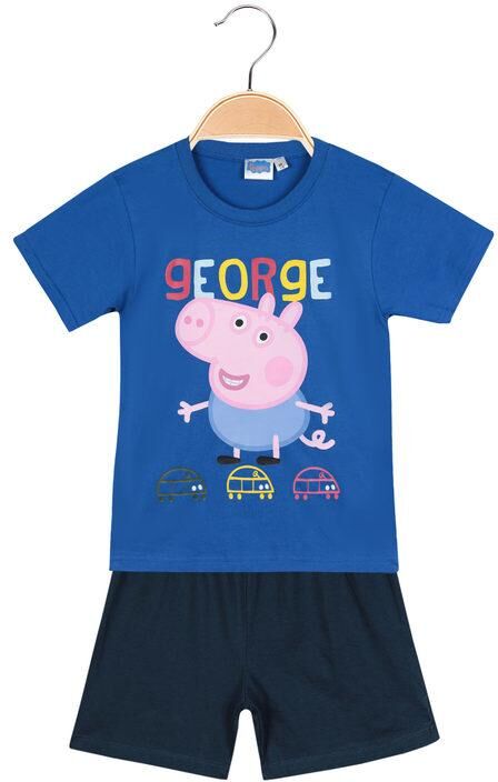 Peppa Pig Pigiama corto George Pigiami bambino Blu taglia 06