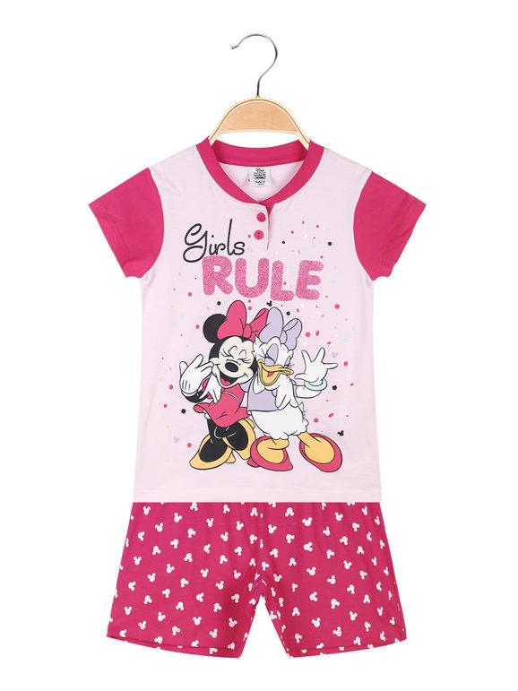 Disney Pigiama corto Minnie bambina con stampe Pigiami bambina Fucsia taglia 05