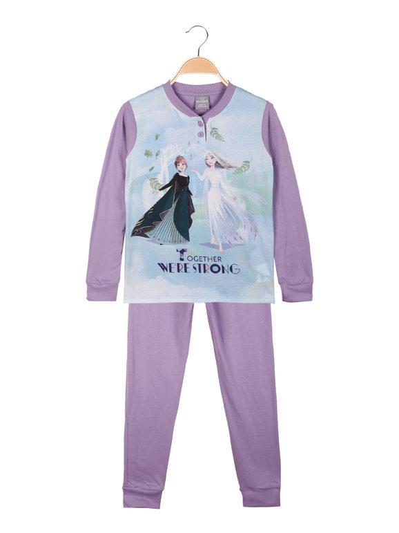 Disney pigiama lungo in cotone bimba Pigiami bambina Viola taglia 03
