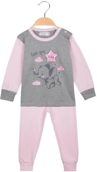 Hooky Pigiama lungo per neonata con stampe Pigiami bambina Grigio taglia 12M