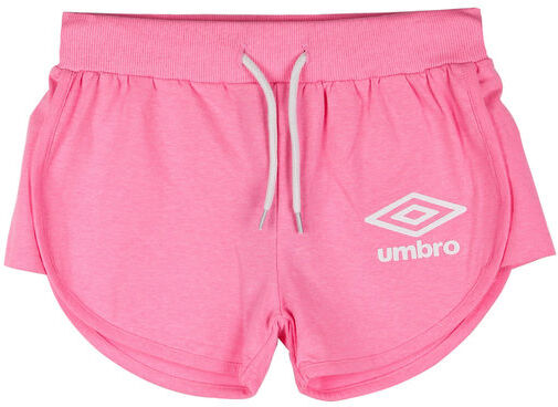 Umbro Shorts fluo da ragazza in cotone Shorts bambina Fucsia taglia L