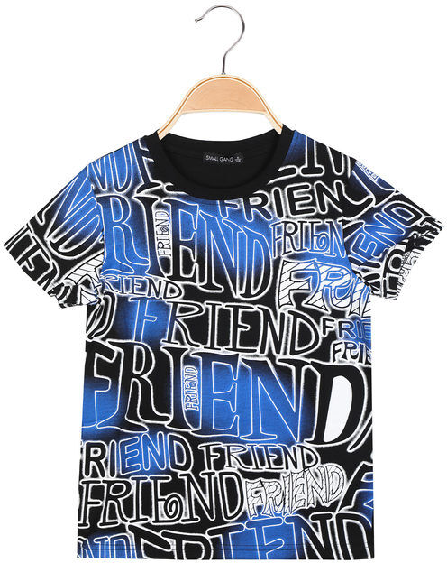 Small Gang T-shirt a manica corta da ragazzo T-Shirt Manica Corta bambino Blu taglia 16