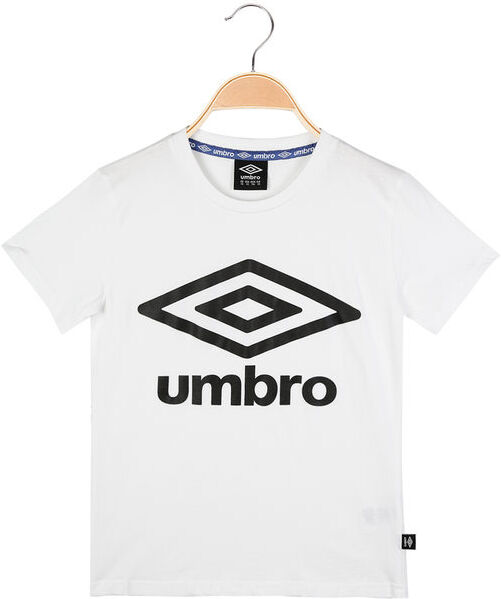 Umbro T-shirt da ragazzi in cotone T-Shirt e Top bambino Bianco taglia S