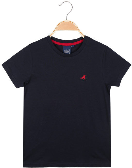 U.S. Grand Polo T-shirt in cotone manica corta ragazzo T-Shirt Manica Corta bambino Blu taglia 16