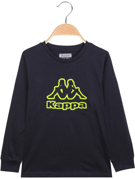 Kappa T-shirt manica lunga da bambino T-Shirt e Top bambino Blu taglia 04