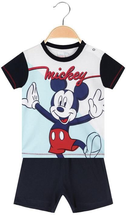 Disney Topolino pigiama corto neonato Pigiami bambino Blu taglia 18M