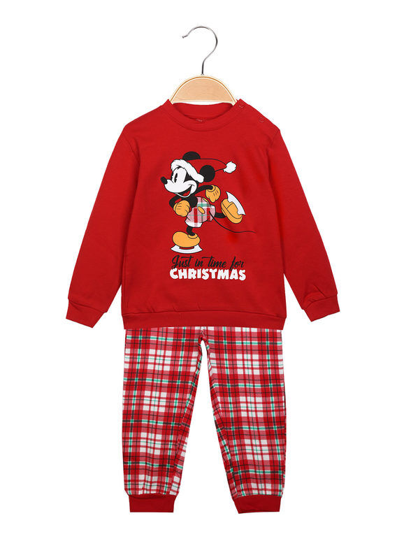 Disney Topolino pigiama di Natale da neonato Pigiami bambino Rosso taglia 24M