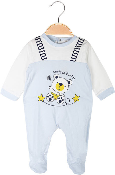 Re Panda Tutina da neonato in cotone Tutine Neonato bambino Blu taglia 12/18