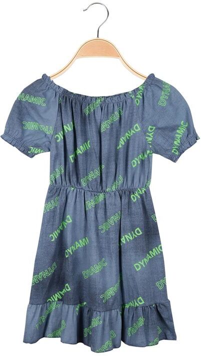 Mec Girl Vestito da bambina con scritte Vestiti bambina Verde taglia 10