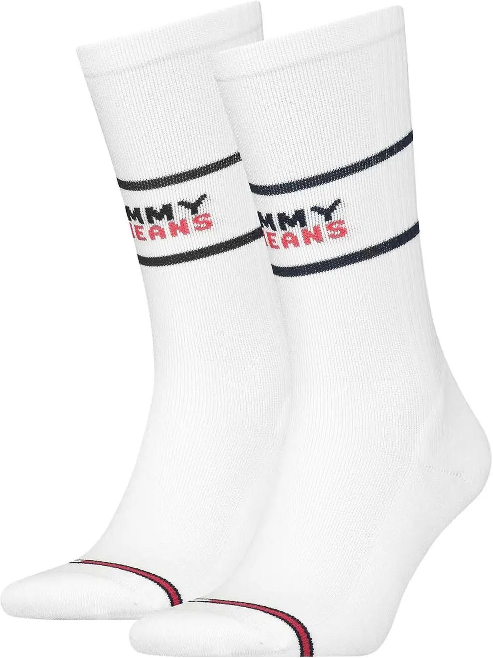 Tommy Hilfiger Calze Unisex Colore Bianco BIANCO 39/42