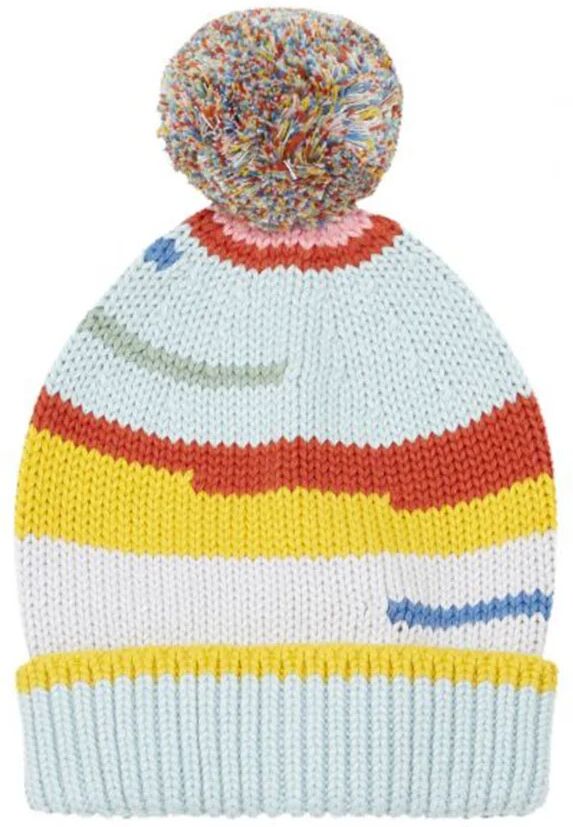 Stella McCartney Cappello a righe e pon-pon