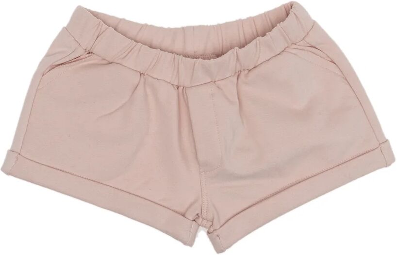 DOUUOD Short rosa in cotone con elastico in vita