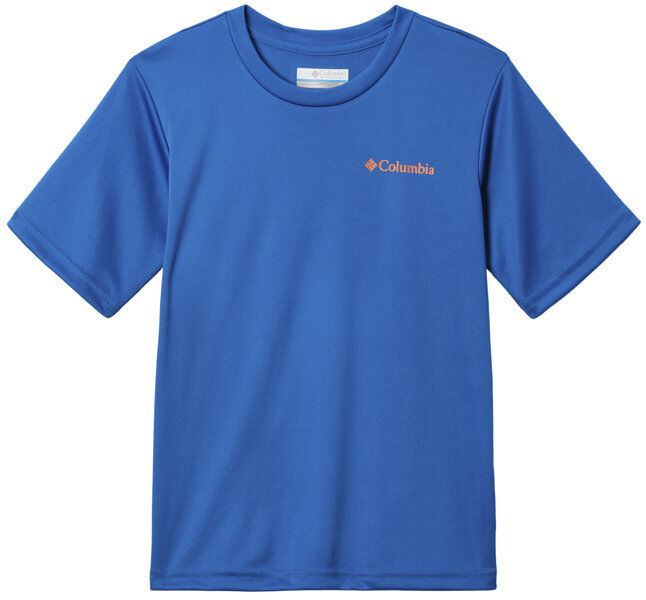 Columbia Grizzly Ridge Back Graphic SS - T-shirt - bambino Light Blue XL
