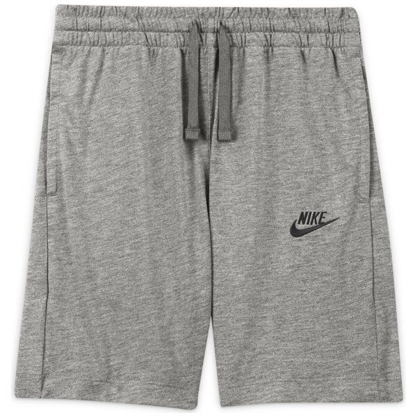 Nike NSW Big Kids' (Boys') Jersey - pantaloni corti fitness - ragazzo Grey S