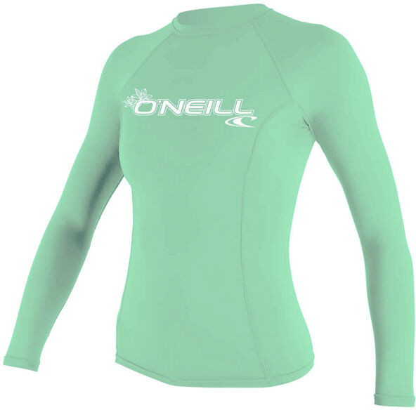 O'Neill Kid Basic Skins L/S Rash Guard - maglia a compressione - bambino Light Green 10A